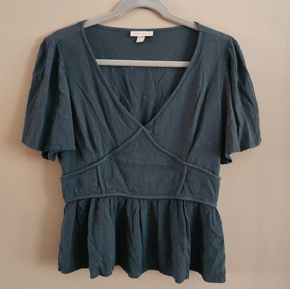 Target Knox Rose Peplum Blouse